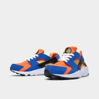 Nike Huarache Run GS Hyper Royal / Yellow Ochre - Safety Orange