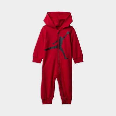 Jordan Infant Boys’ Jumpman Hooded Coverall / Gym Red