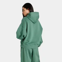 Puma Women's Classics Oversized Pullover Hoodie / Deep Forest