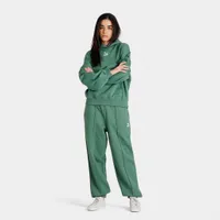 Puma Women's Classics Oversized Pullover Hoodie / Deep Forest