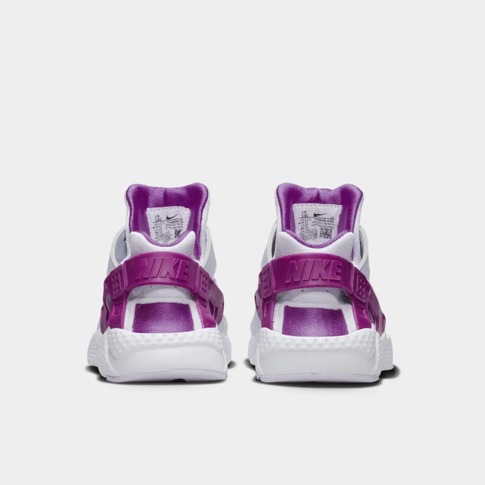 Nike Huarache Run PS Pure Platinum / Metallic Copper - Violet Frost