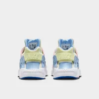 Nike Huarache Run PS Pearl Pink / Cobalt Bliss - Citron Tint