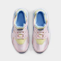 Nike Huarache Run PS Pearl Pink / Cobalt Bliss - Citron Tint