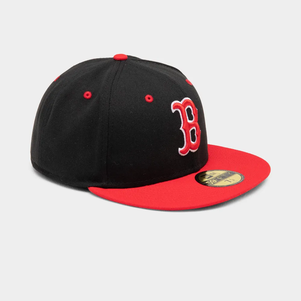 New Era 59Fifty Boston Red Sox Fitted Hat Black / Front Door