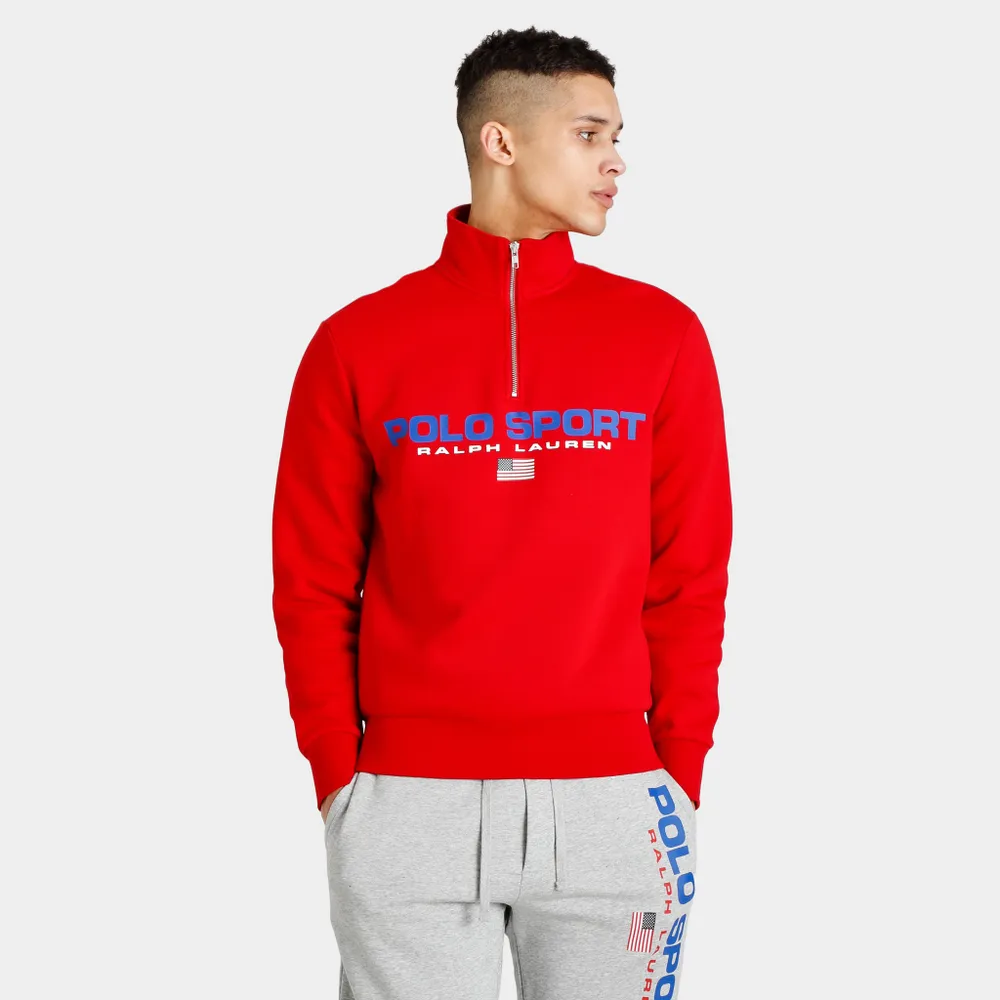 Polo Ralph Lauren Sport Quarter Zip / RL 2000 Red