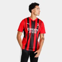 Puma AC Milan Home Replica Jersey Tango Red / Black