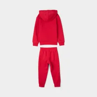 Jordan Infant Boys' Essential Fleece Set Gym Red / White