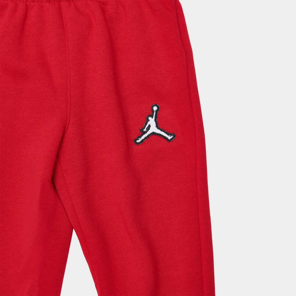 Jordan Infant Boys' Essential Fleece Set Gym Red / White