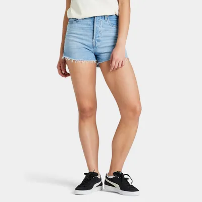 Levi's Women's Ribcage Shorts / Bernal Frost