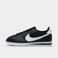 Nike Cortez Basic Black / White - Metallic Silver