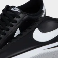 Nike Cortez Basic Black / White - Metallic Silver