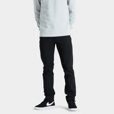 Calvin Klein Move 365 Slim Fit Stretch Cotton 5-Pocket Pants / Black