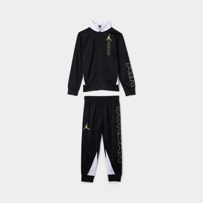 Jordan Child Boys’ Holiday Shine Tricot Set / Black