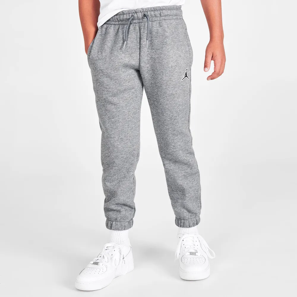 Nike Sweatpants Jordan Essentials Fleece - Carbon Heather/Black/White