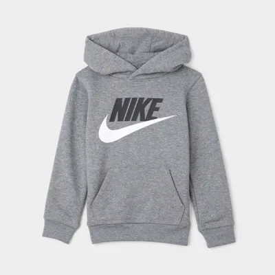 Nike Sportswear Child Boys’ Club Fleece Pullover Hoodie / Carbon Heather