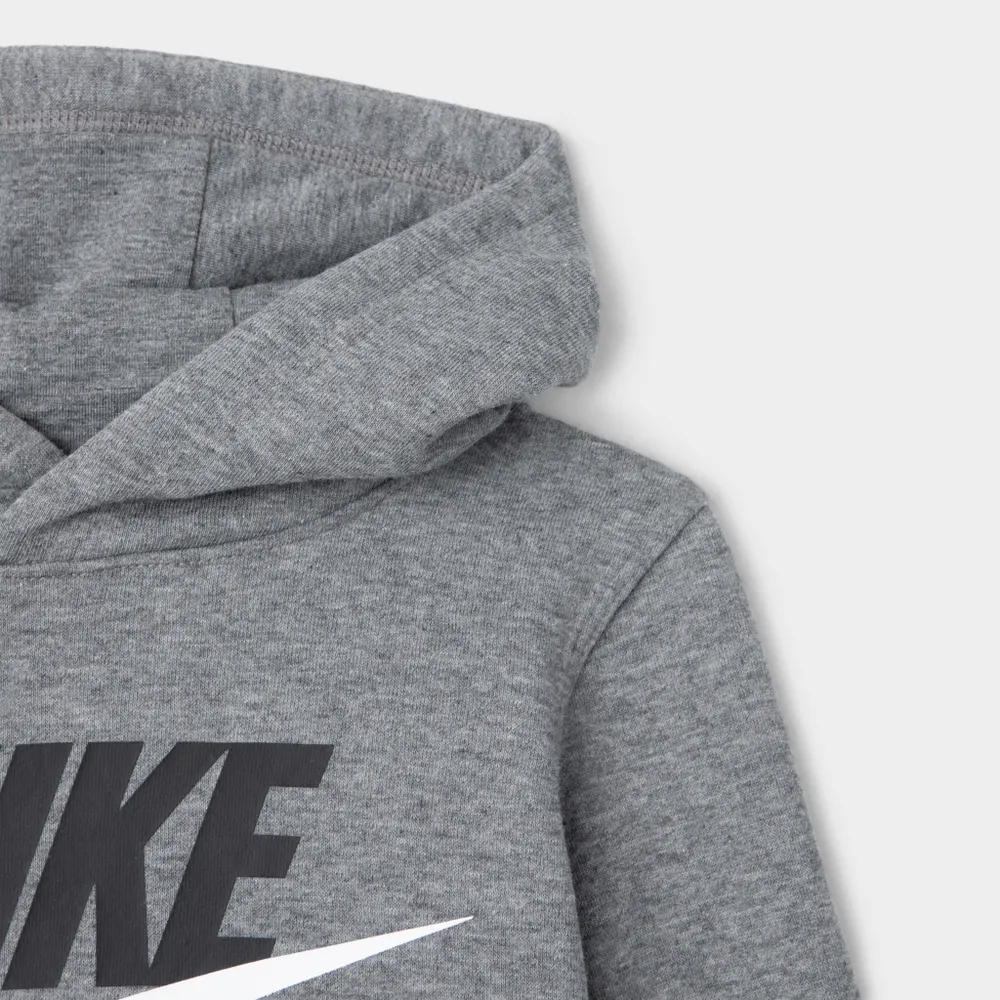 Nike Sportswear Child Boys’ Club Fleece Pullover Hoodie / Carbon Heather