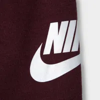 Nike Child Boys' Metallic HBR Fleece Pants / Burgundy