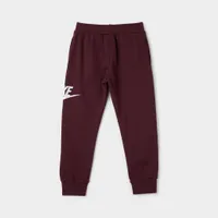 Nike Child Boys' Metallic HBR Fleece Pants / Burgundy