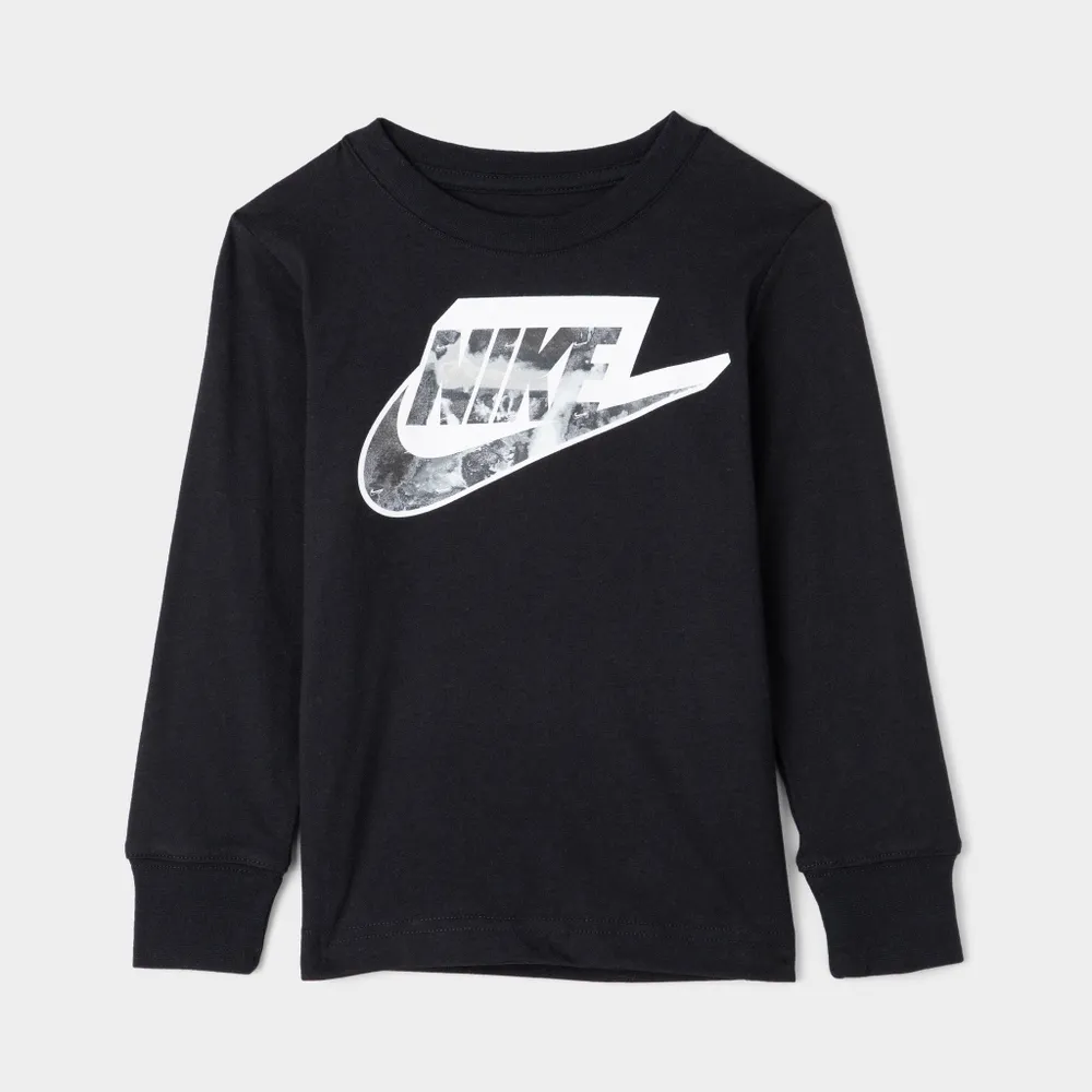 Nike Child Boys’ Futura Long Sleeve T-shirt / Black