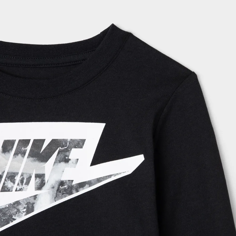Nike Child Boys’ Futura Long Sleeve T-shirt / Black