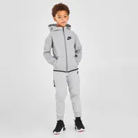 Nike Children’s Tech Fleece Full-Zip Hoodie / Dark Grey Heather