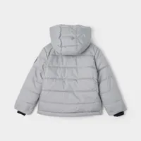 Nike Child Boys' Cross Hatch Down Jacket / Dark Grey Heather