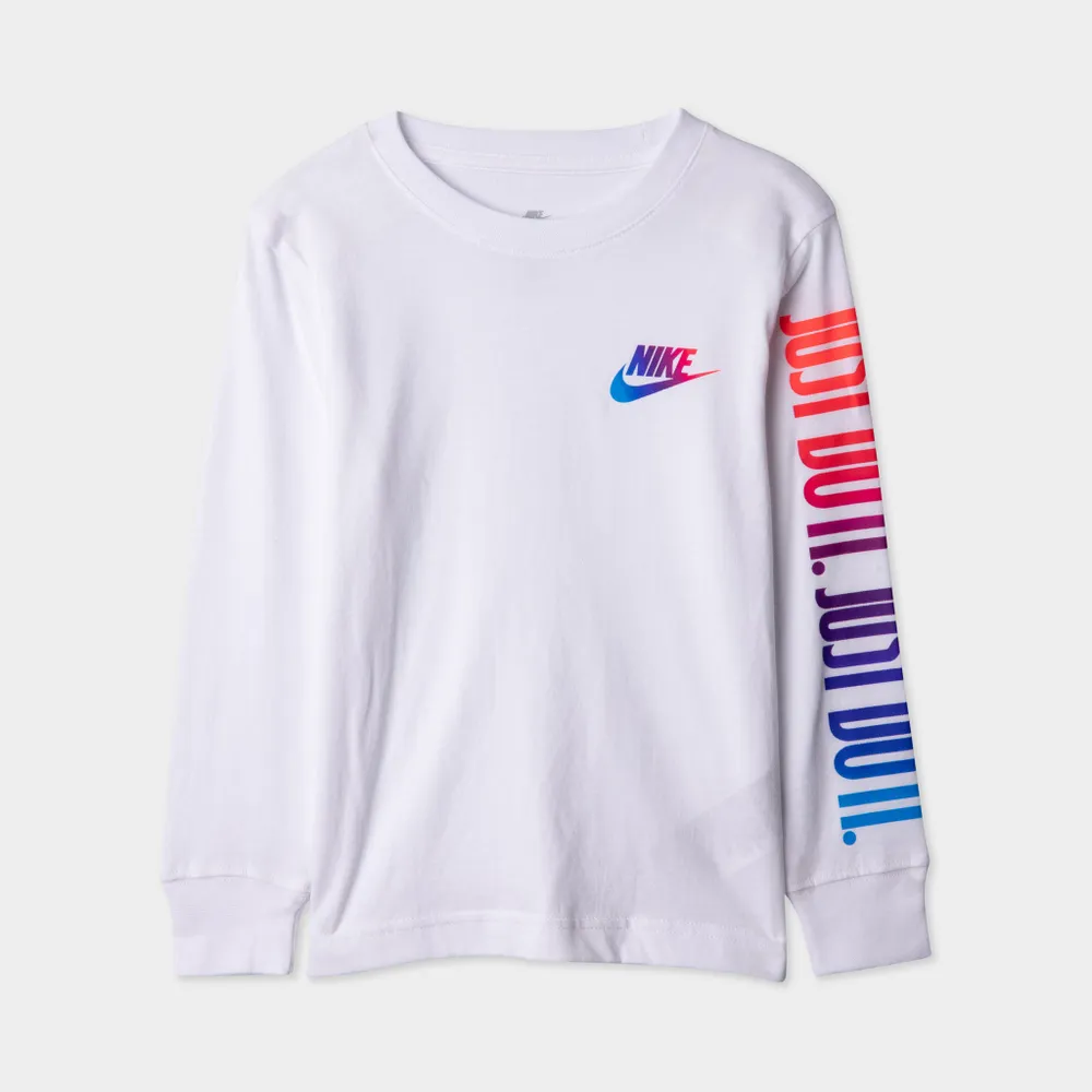 Nike Child Boys’ Long-Sleeve T-shirt / White