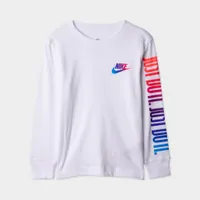 Nike Child Boys’ Long-Sleeve T-shirt / White