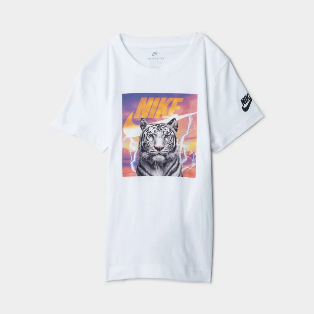 Nike Child Boys’ Sportswear Tiger T-shirt / White