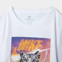 Nike Child Boys’ Sportswear Tiger T-shirt / White