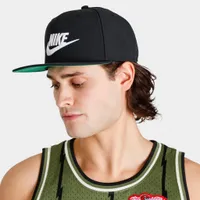 Nike Sportswear Dri-FIT Pro Futura Adjustable Cap Black / Pine Green - White