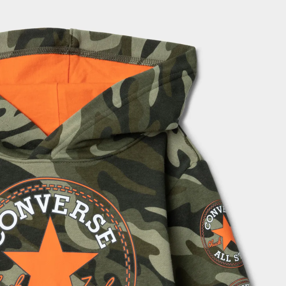 Converse Child Boys' Camo Pullover Hoodie / Field Surplus