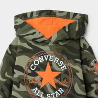 Converse Child Boys' Camo Pullover Hoodie / Field Surplus