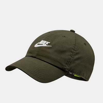 Nike Sportswear Heritage86 Futura Washed Cap Rough Green / White