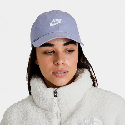 Nike Sportswear Heritage 86 Futura Washed Cap Light Thistle / White