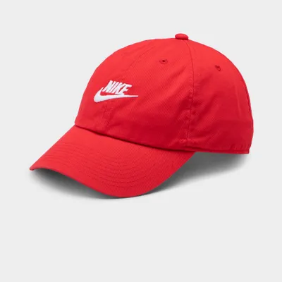 Nike Sportswear Heritage86 Futura Washed Cap University Red / University Red - White