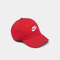 Nike Sportswear Heritage86 Futura Washed Cap University Red / University Red - White