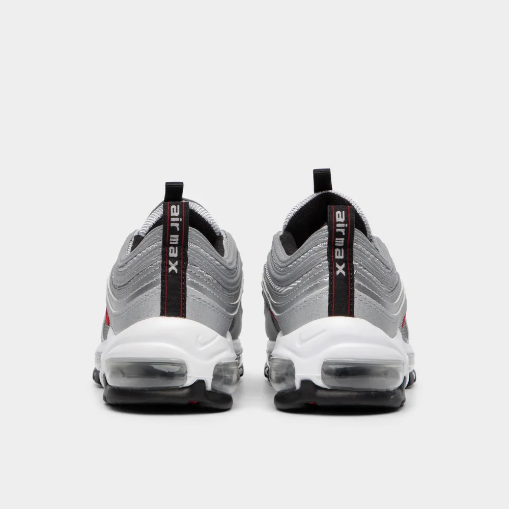 Nike Air Max 97 PS Metallic Silver / Varsity Red - White