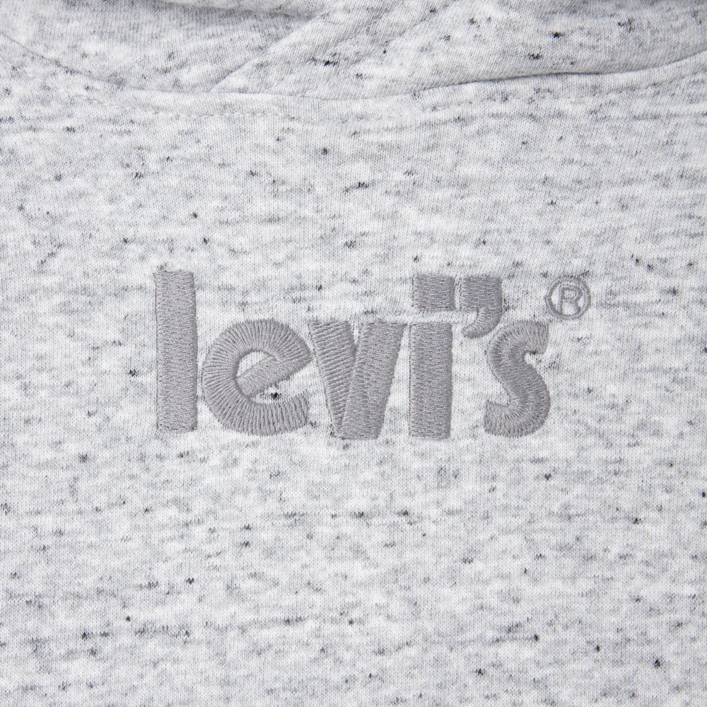 Levi's Junior Boys' Logo Pullover Hoodie / Sharkskin Cloud