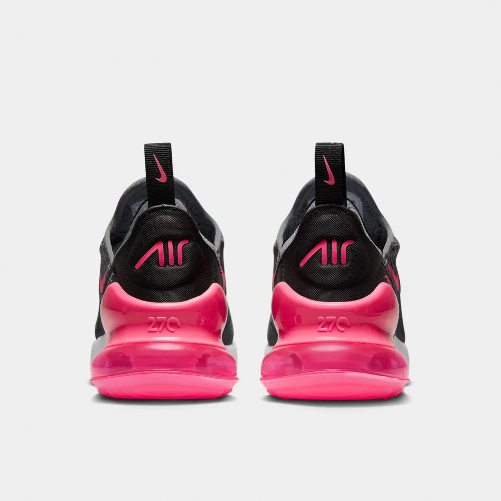 Nike Air Max 270 GS Smoke Grey / Hyper Pink - Black