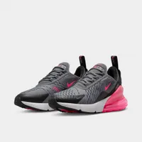 Nike Air Max 270 GS Smoke Grey / Hyper Pink - Black