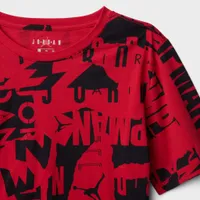 Jordan Junior Boys' Printed T-shirt / Gym Red