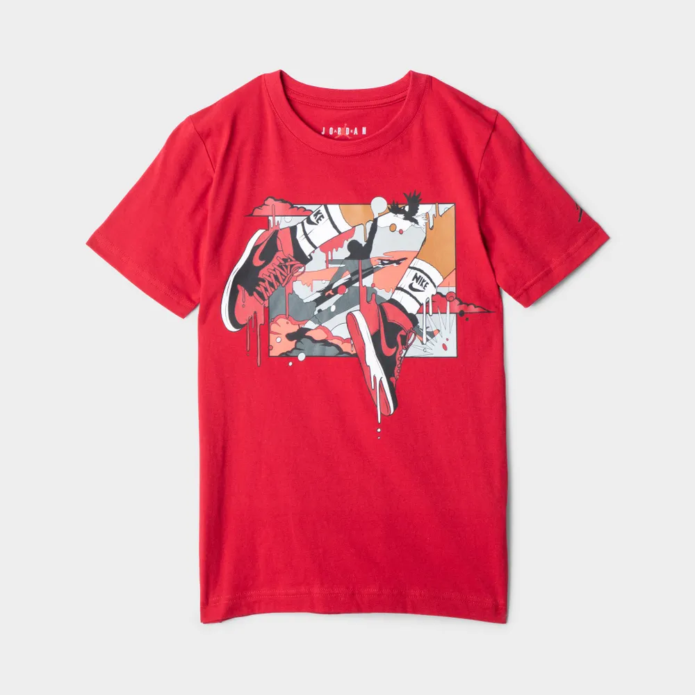 Jordan Junior Boys’ DNA Jumpman T-shirt / Gym Red