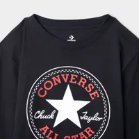 Converse Juniors’ Chuck Patch Long Sleeve T-shirt / Black