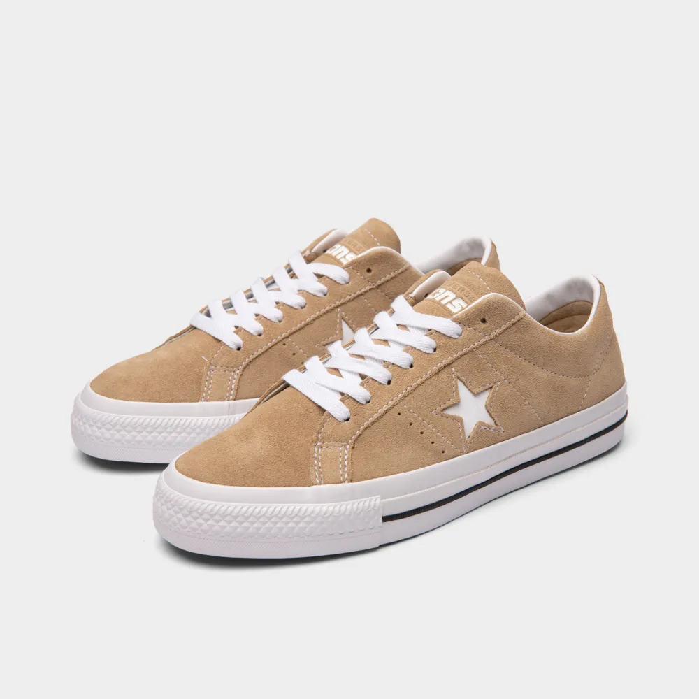 Converse One Star Pro Suede Low Nomad Khaki / Black - White