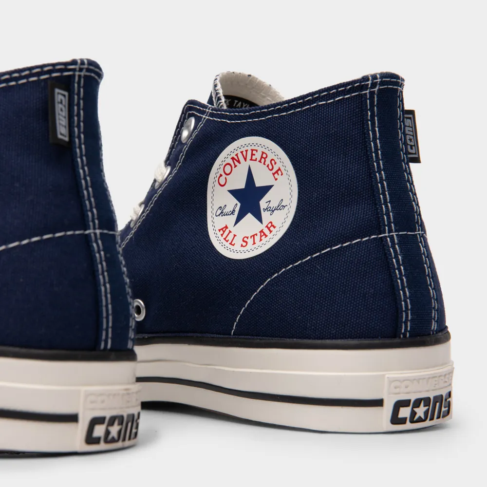 Converse Chuck Taylor All Star Pro Canvas Mid Midnight Navy / Black - Egret