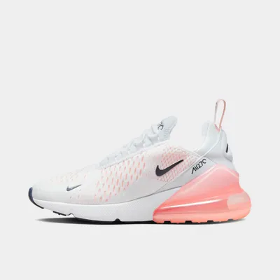 Nike Women's Air Max 270 White / Midnight Navy - Atmosphere