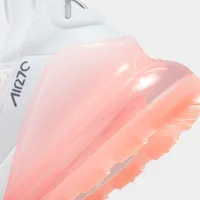 Nike Women's Air Max 270 White / Midnight Navy - Atmosphere
