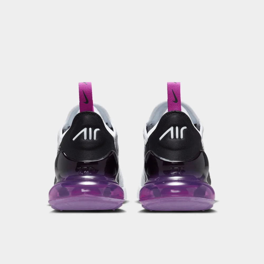 Nike Women's Air Max 270 White / Black - Fuchsia Dream