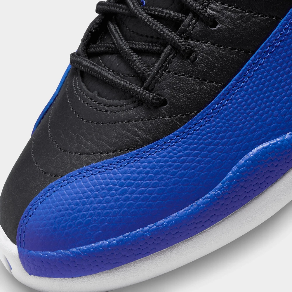 Women's 12 Retro Black / Hyper Royal - Metallic Silver